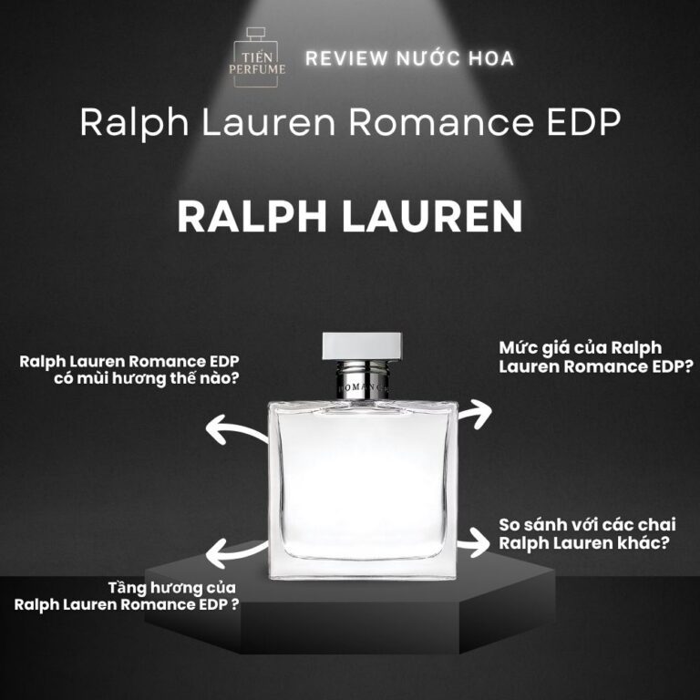 Review nước hoa Ralph Lauren Romance EDP _ Tiến Perfume