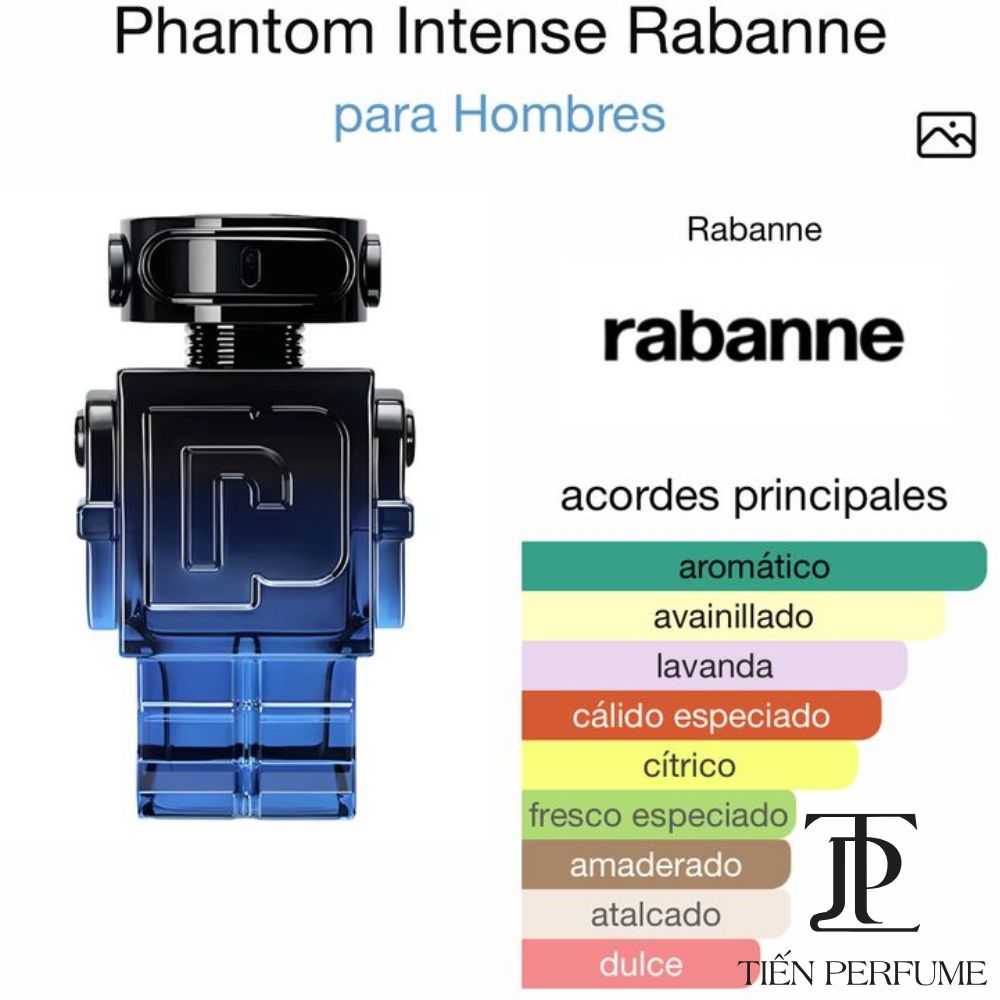 Paco Rabanne Phantom EDP Intense 100ml 6 Tầng hương Paco Rabanne Phantom EDP Intense 100ml _ Tiến Perfume