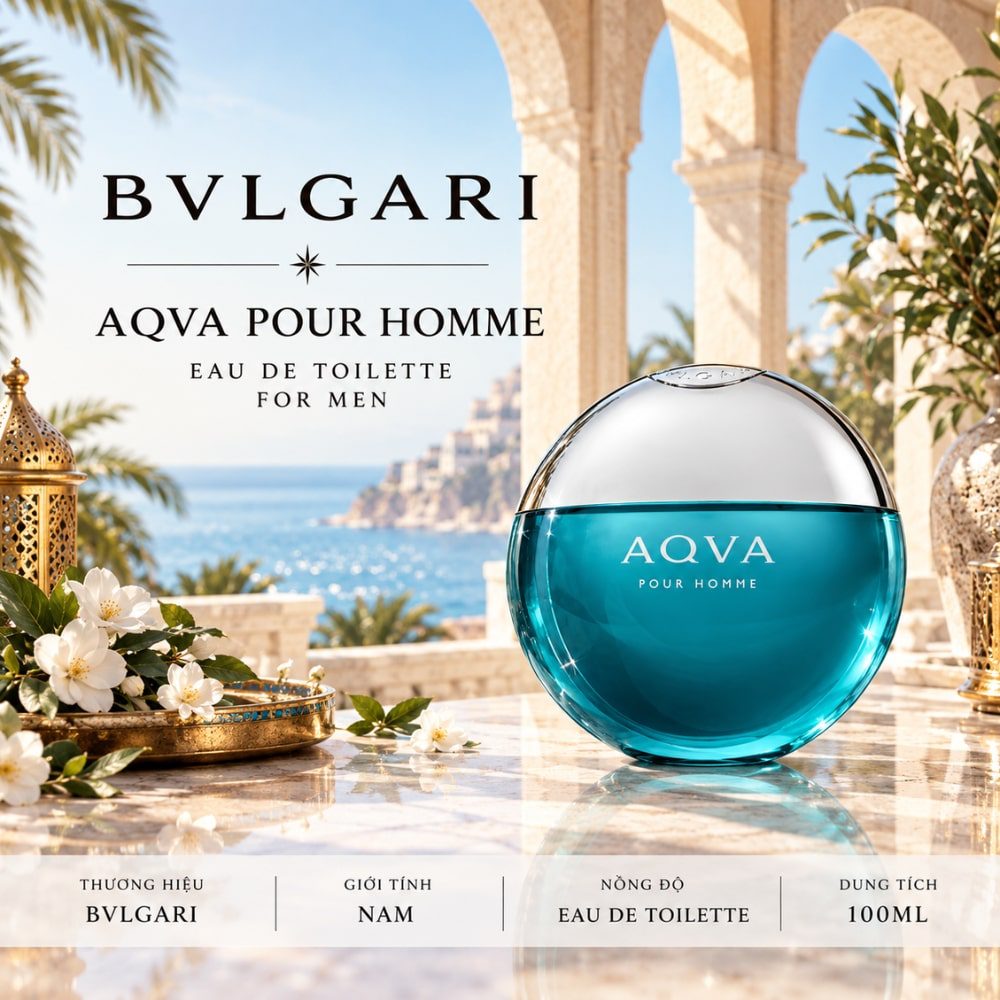 Bvlgari Aqua Pour Homme EDT 23 Authentic Perfume Bvlgari Aqua Pour Homme EDT _ Tiến Perfume