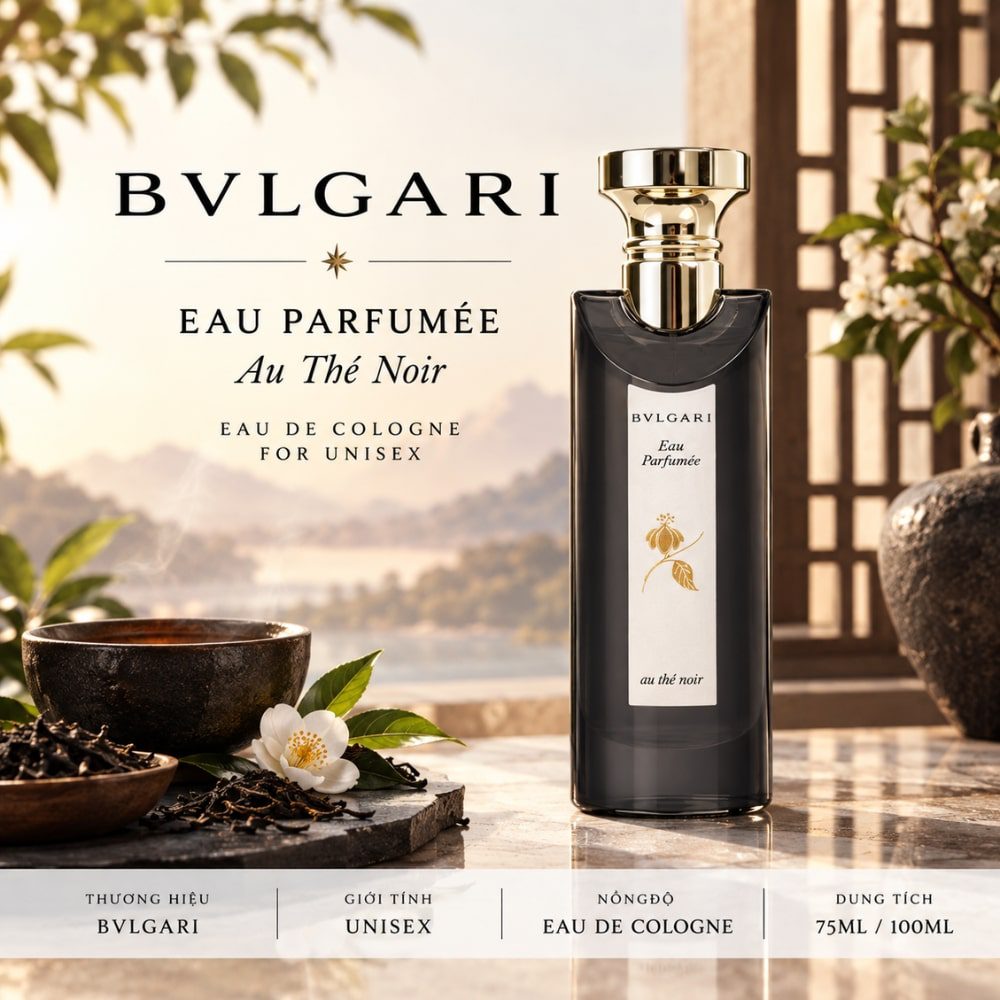 Bvlgari Eau Parfumee Au Thé Noir 25 Authentic Perfume Bvlgari Eau Parfumee Au Thé Noir _ Tiến Perfume