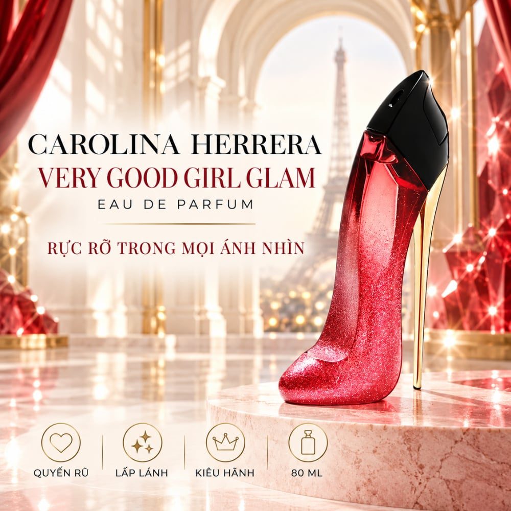 Carolina Herrera Good Girl Glam 30 Authentic Perfume Carolina Herrera Very Good Girl Glam _ Tiến Perfume