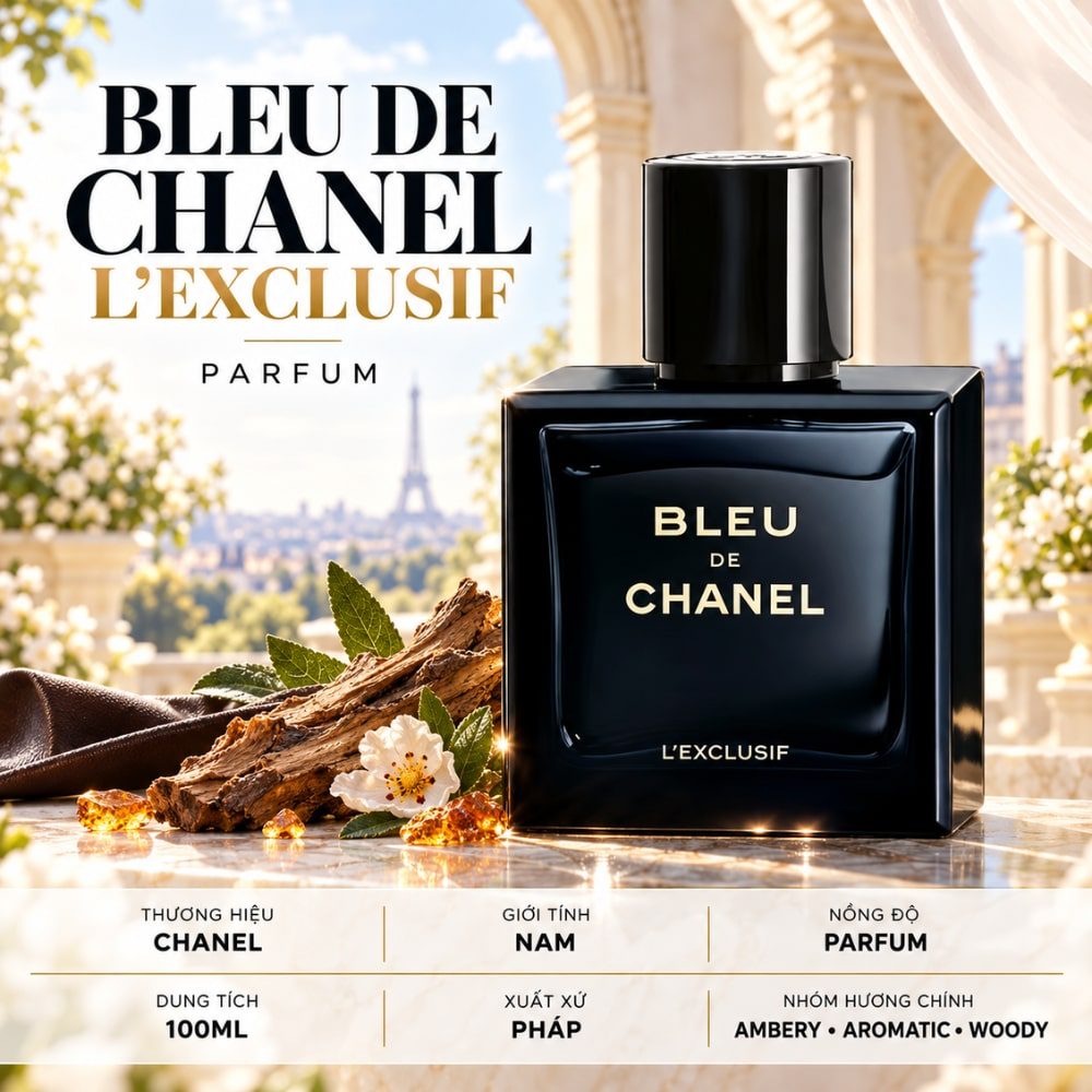 Bleu de Chanel L’Exclusif Parfum 28 Authentic Perfume Chanel Bleu De Chanel Exclusif _ Tiến Perfume