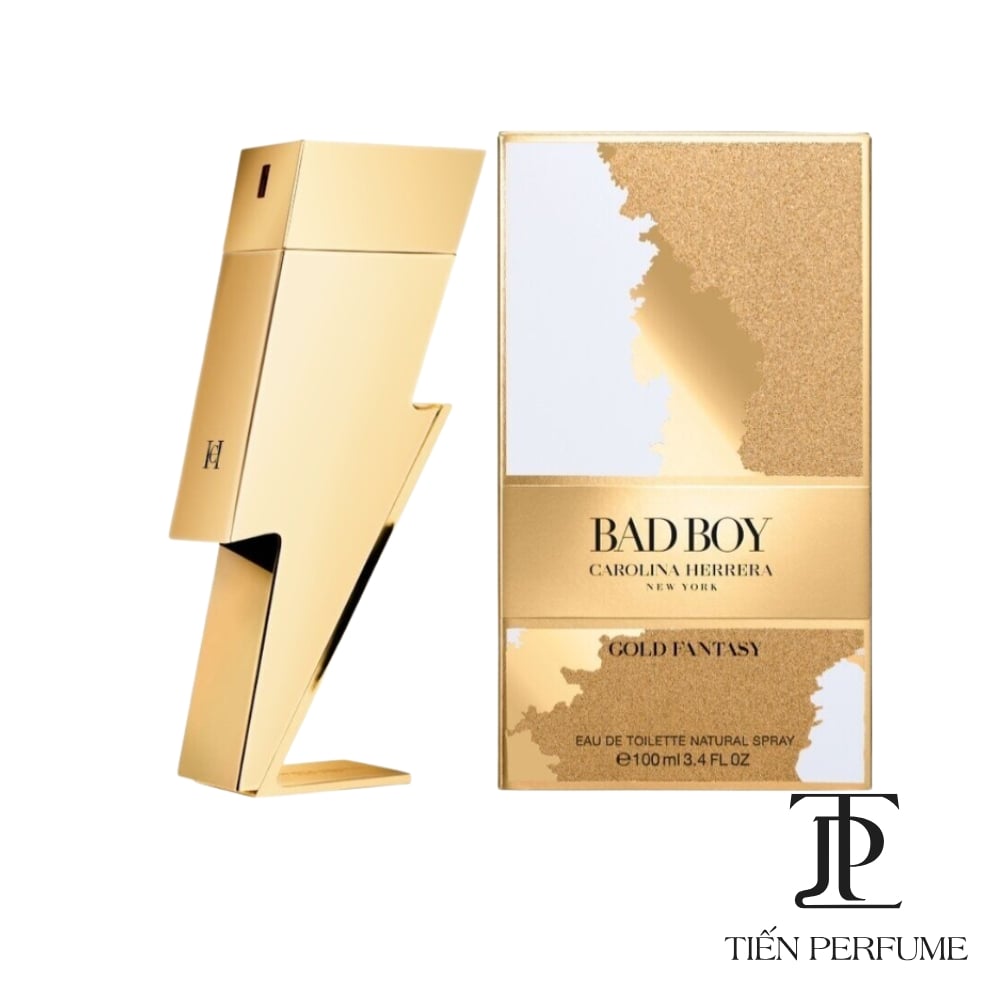 Carolina Herrera Bad Boy Gold Fantasy 19 Nước hoa Carolina Herrera Bad Boy Gold Fantasy 100ml _ Tiến Perfume