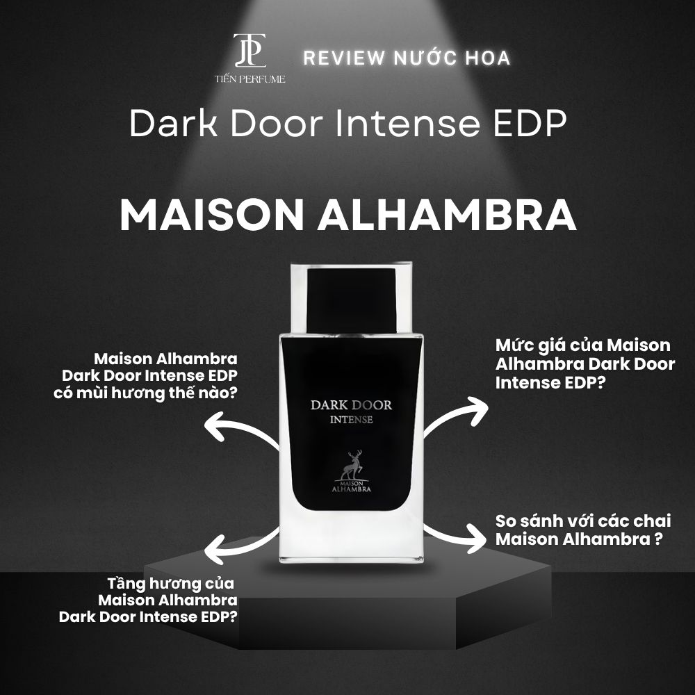 Review nước hoa Maison Alhambra Dark Door Intense EDP 1 Review nước hoa Maison Alhambra Dark Door Intense EDP _ Tiến Perfume