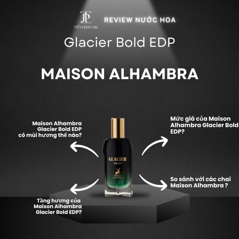 Review nước hoa Maison Alhambra Glacier Bold EDP _ Tiến Perfume