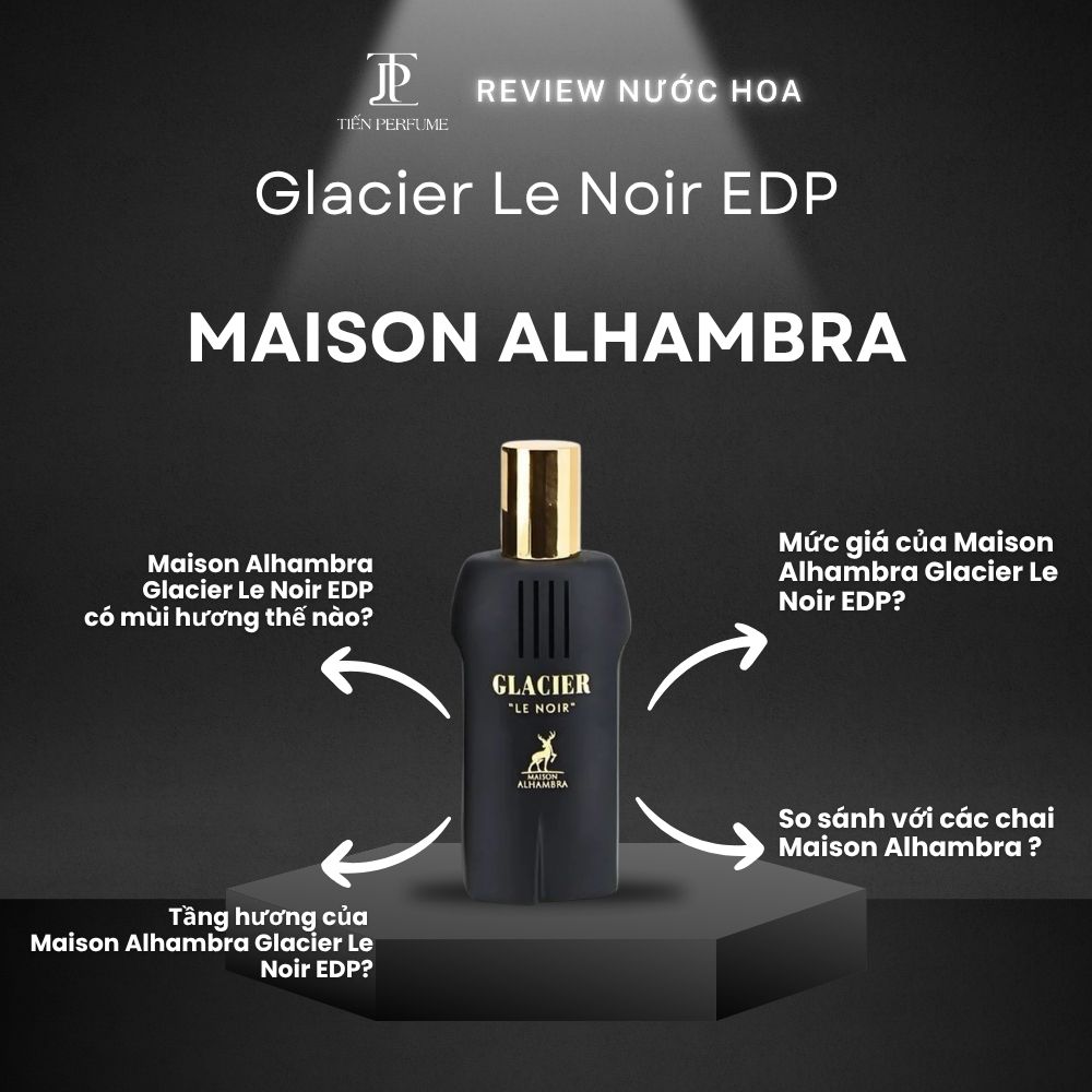 Review nước hoa Maison Alhambra Glacier Le Noir EDP 1 Review nước hoa Maison Alhambra Glacier Le Noir EDP _ Tiến Perfume