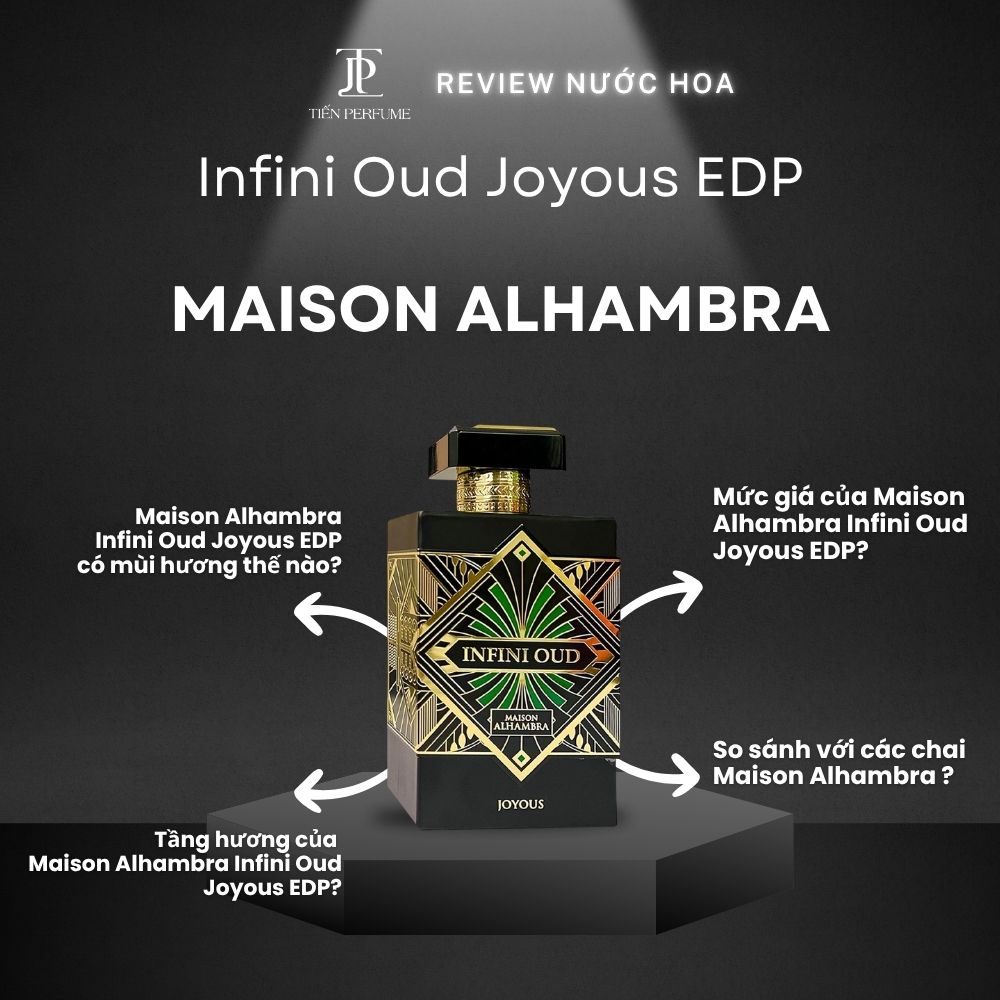 Review nước hoa Maison Alhambra Infini Oud Joyous EDP 1 Review nước hoa Maison Alhambra Infini Oud Joyous EDP _ Tiến Perfume
