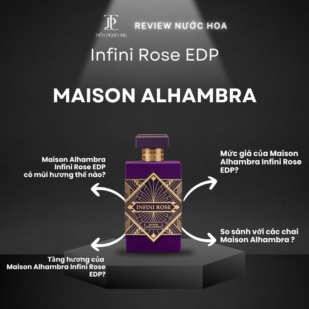 Review nước hoa Maison Alhambra Infini Rose EDP 1 Review nước hoa Maison Alhambra Infini Rose EDP _ Tiến Perfume