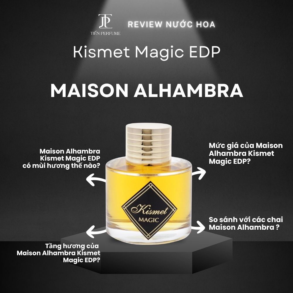 Review nước hoa Maison Alhambra Kismet Magic EDP 1 Review nước hoa Maison Alhambra Kismet Magic EDP _ Tiến Perfume