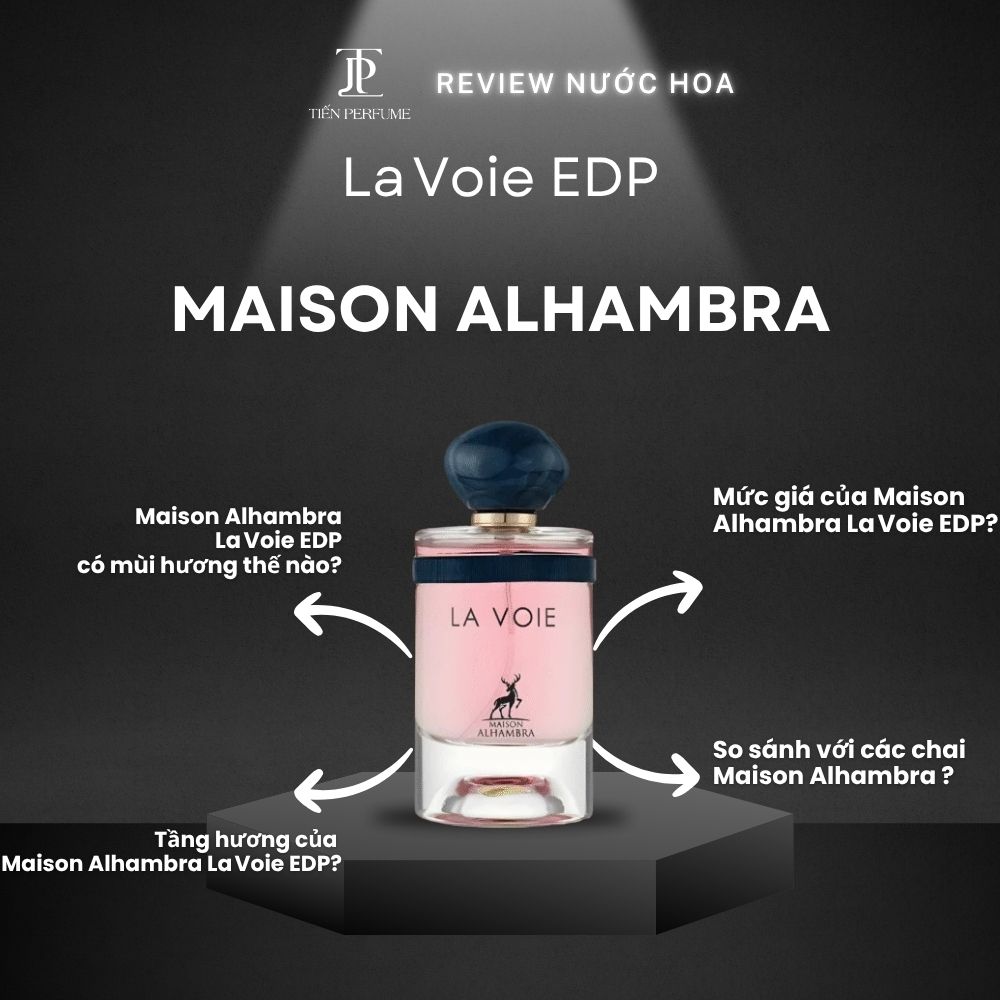 Review nước hoa Maison Alhambra La Voie EDP 1 Review nước hoa Maison Alhambra La Voie EDP _ Tiến Perfume
