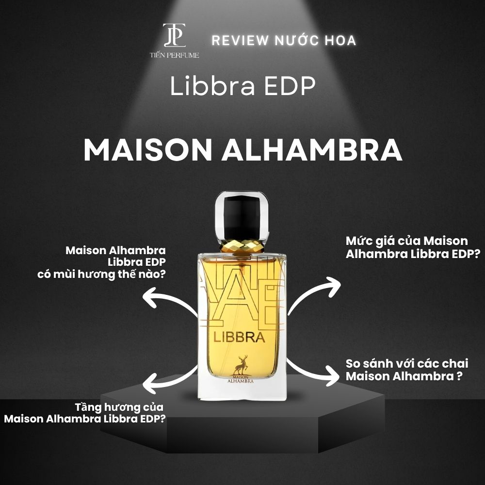Review nước hoa Maison Alhambra Libbra EDP _ Tiến Perfume