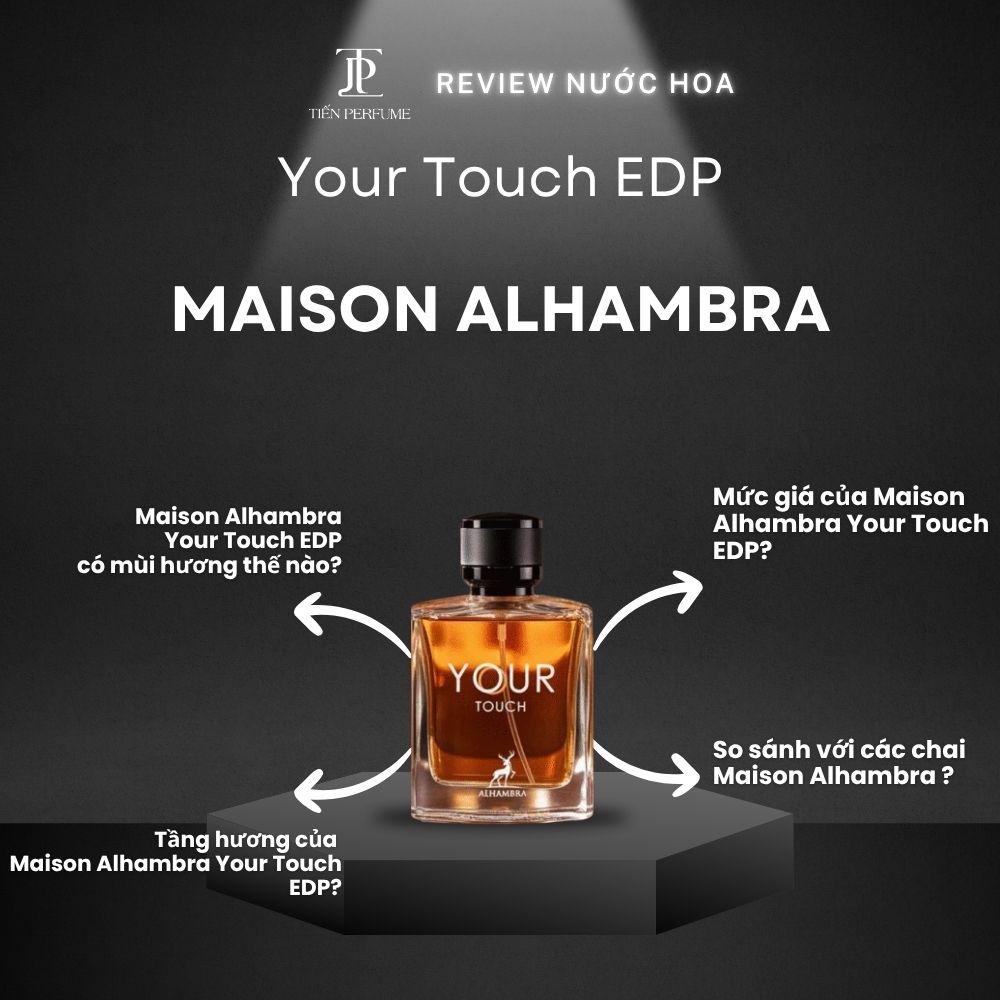 Review nước hoa Maison Alhambra Your Touch EDP 1 Review nước hoa Maison Alhambra Your Touch EDP _ Tiến Perfume