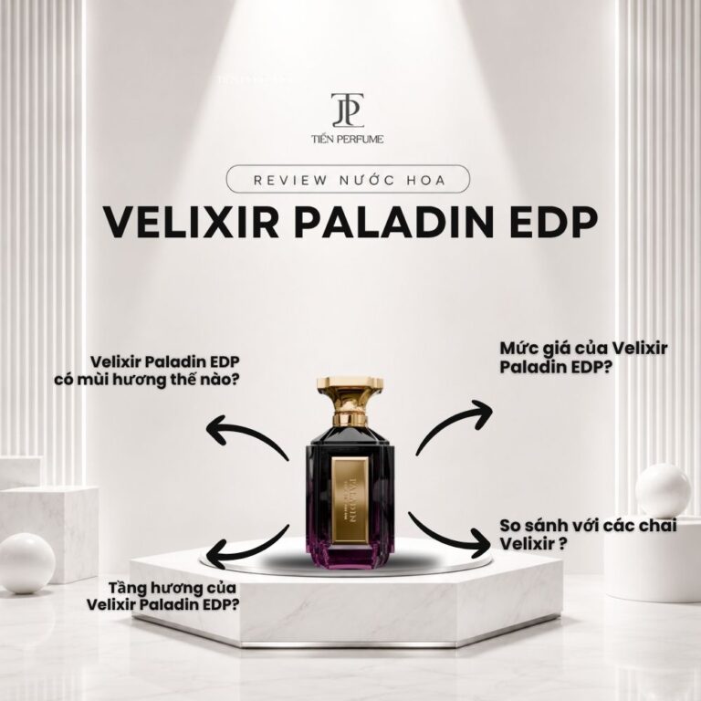 Review nước hoa Velixir Paladin EDP _ Tiến Perfume