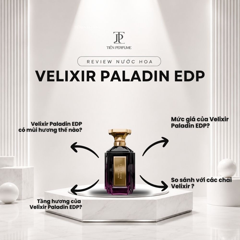 Review nước hoa Velixir Paladin EDP _ Tiến Perfume