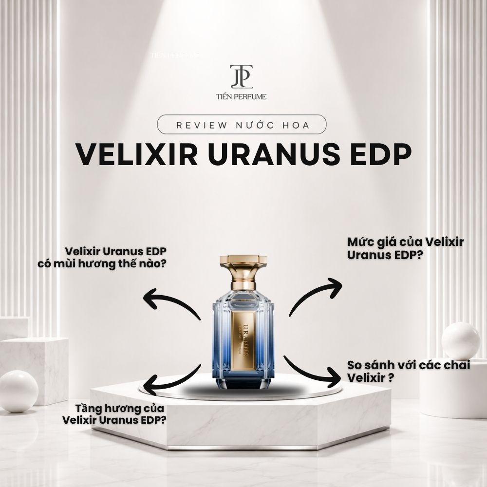 Review nước hoa Velixir Uranus EDP 1 Review nước hoa Velixir Uranus EDP _ Tiến Perfume