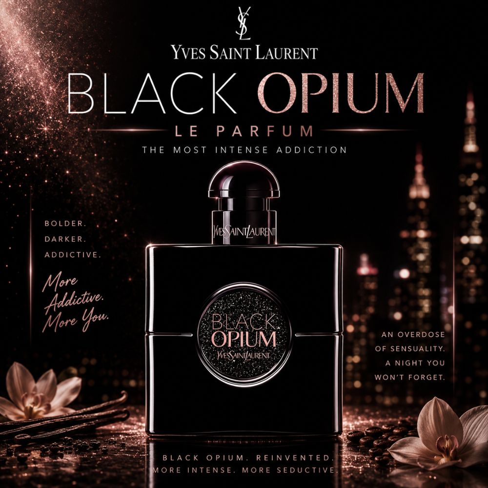 Yves Saint Laurent Black Opium Le Parfum 24 Authentic Perfume Black Opium Le Parfum Yves Saint Laurent _ Tiến Perfume