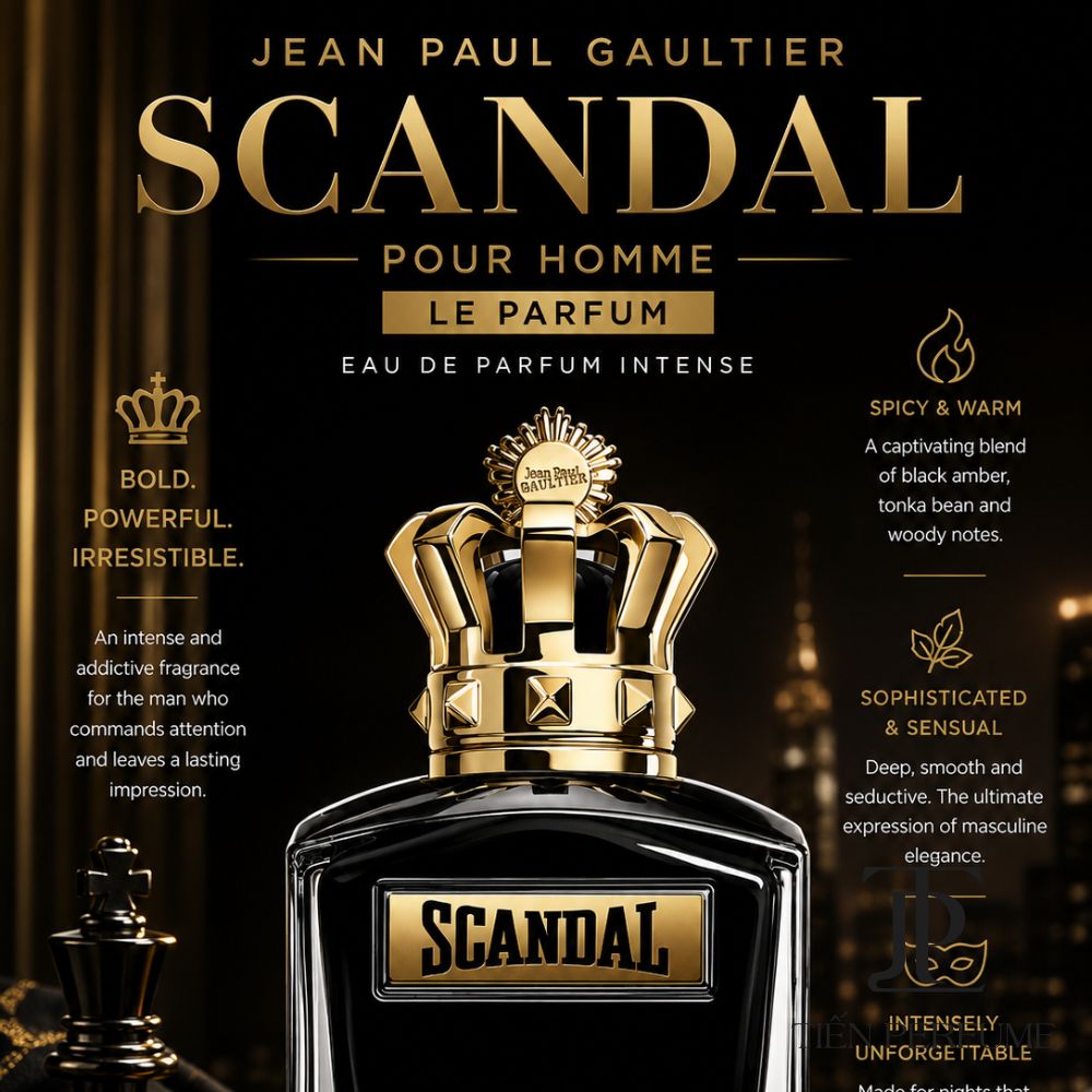Jean Paul Gaultier Scandal Pour Homme Le Parfum 20 Authentic Perfume Jean Paul Gaultier Scandal Pour Homme Le Parfum EDP Intense _ Tiến Perfume
