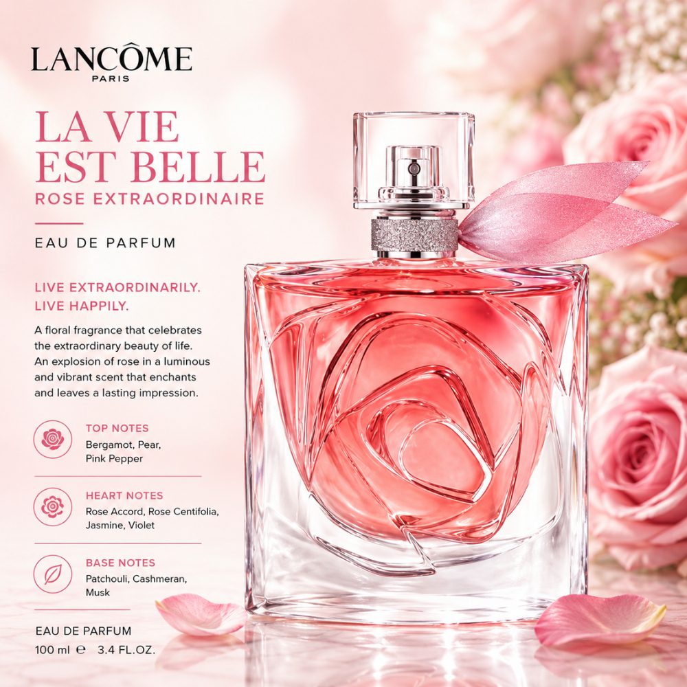 Lancome La Vie Est Belle Rose Extraordinaire EDP 23 Authentic Perfume Lancome La Vie Est Belle Rose Extraordinaire EDP _ Tiến Perfume