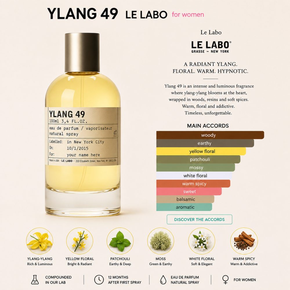 Le Labo Ylang 49 25 Authentic Perfume Le Labo Ylang 49 _ Tiến Perfume
