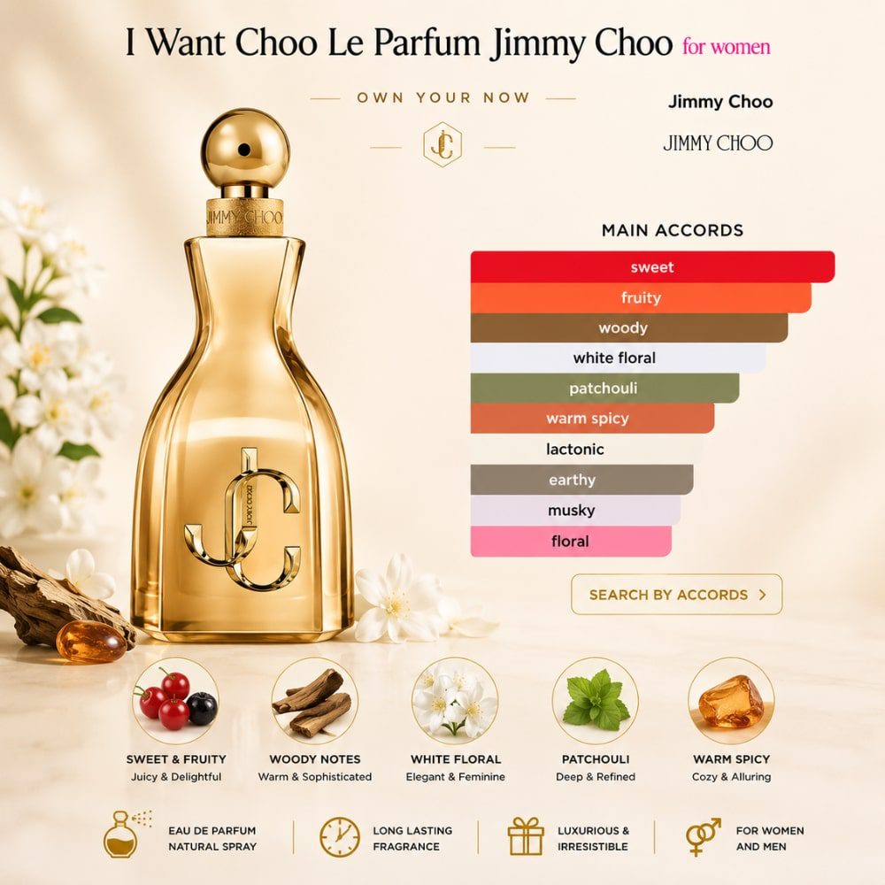Jimmy Choo Le Parfum 30 Mùi hương Nước hoa Jimmy Choo I Want Choo Le Parfum _ Tiến Perfume