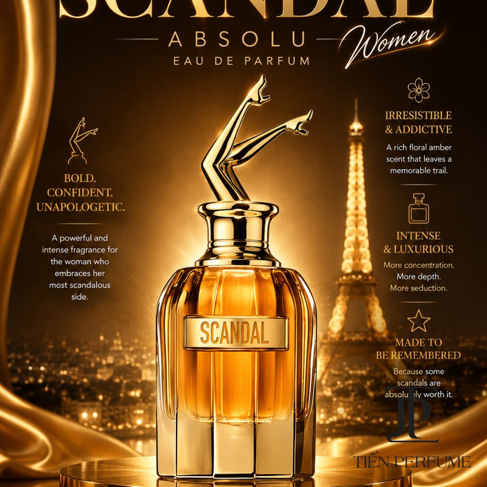 Jean Paul Gaultier Scandal Absolu For Woman EDP 20 Authentic Perfume Jean Paul Gaultier Scandal Absolu For Woman EDP (Scandal Absolu Nữ) _ Tiến Perfume