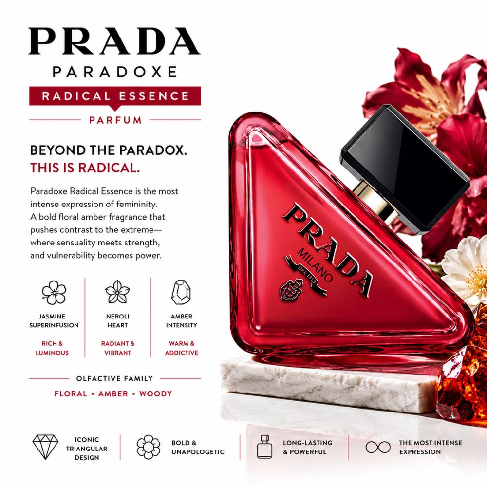 Prada Paradoxe Radical Essence Parfum 24 Authentic Perfume Prada Paradoxe Radical Essence Parfum _ Tiến Perfume