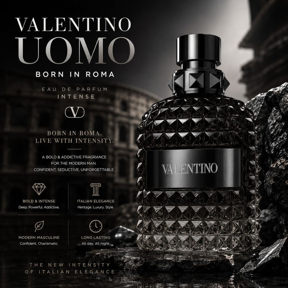Valentino Uomo Intense EDP 18 Authentic Perfume Valentino Uomo EDP Intense _ Tiến Perfume