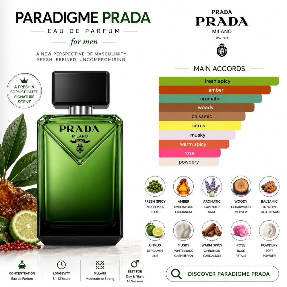 Prada Paradigme EDP 23 Mùi hương Nước hoa Prada Paradigme EDP _ Tiến Perfume