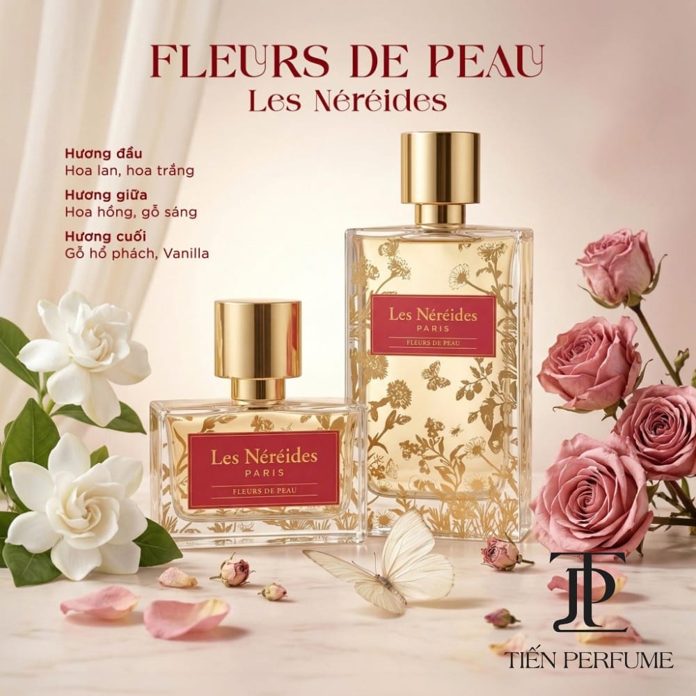 Les Nereides Fleurs de Peau EDP 20 Nước hoa Les Nereides Fleurs de Peau authentic _ Tiến Perfume