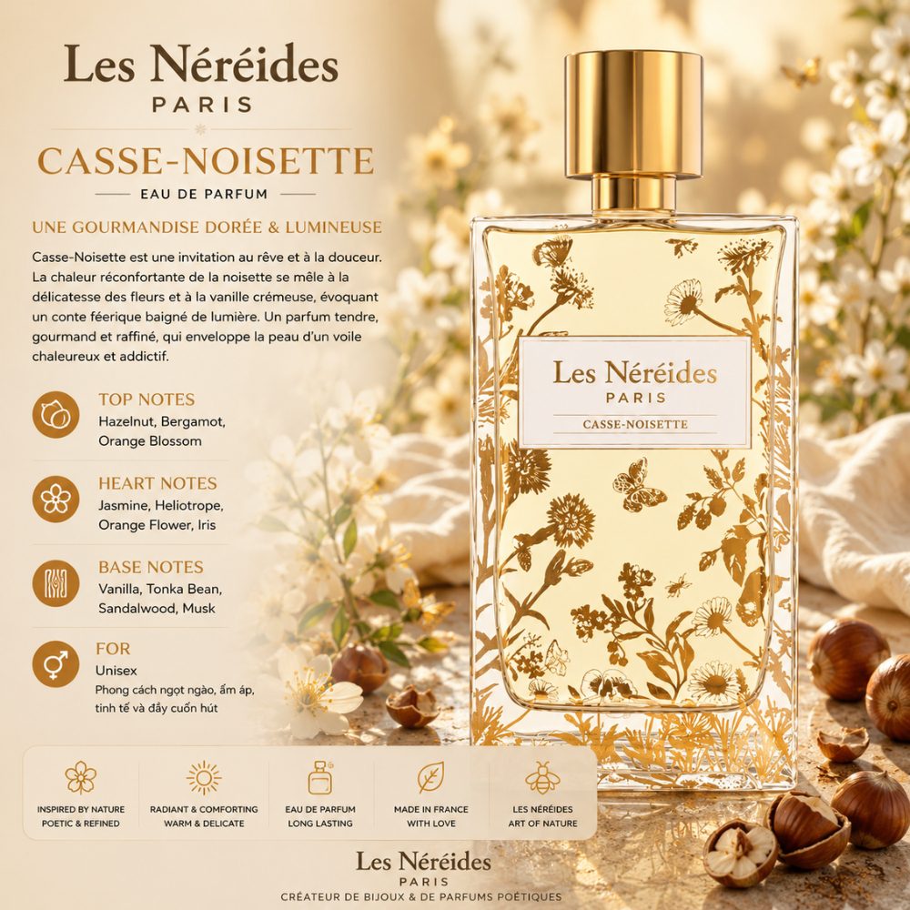 Les Néréides Casse Noisette EDP 26 Authentic Perfume Les Néréides Cass Noisette EDP _ Tiến Perfume
