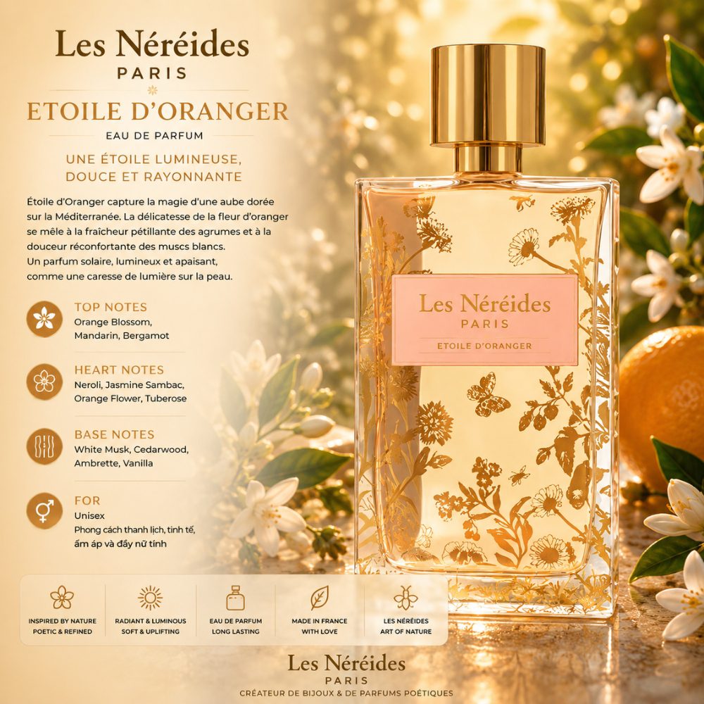 Les Néréides Etoile D'oranger EDP 26 Authentic Perfume Les Néréides Etoile D'oranger EDP _ Tiến Perfume