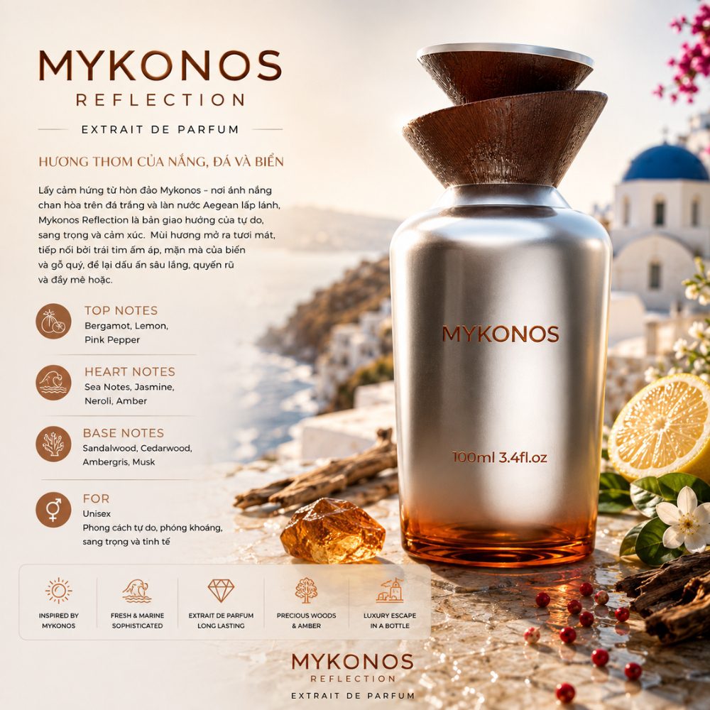 Mykonos Reflection Extrait de Parfum 27 Authentic Perfume Mykonos Reflection Extrait de Parfum _ Tiến Perfume