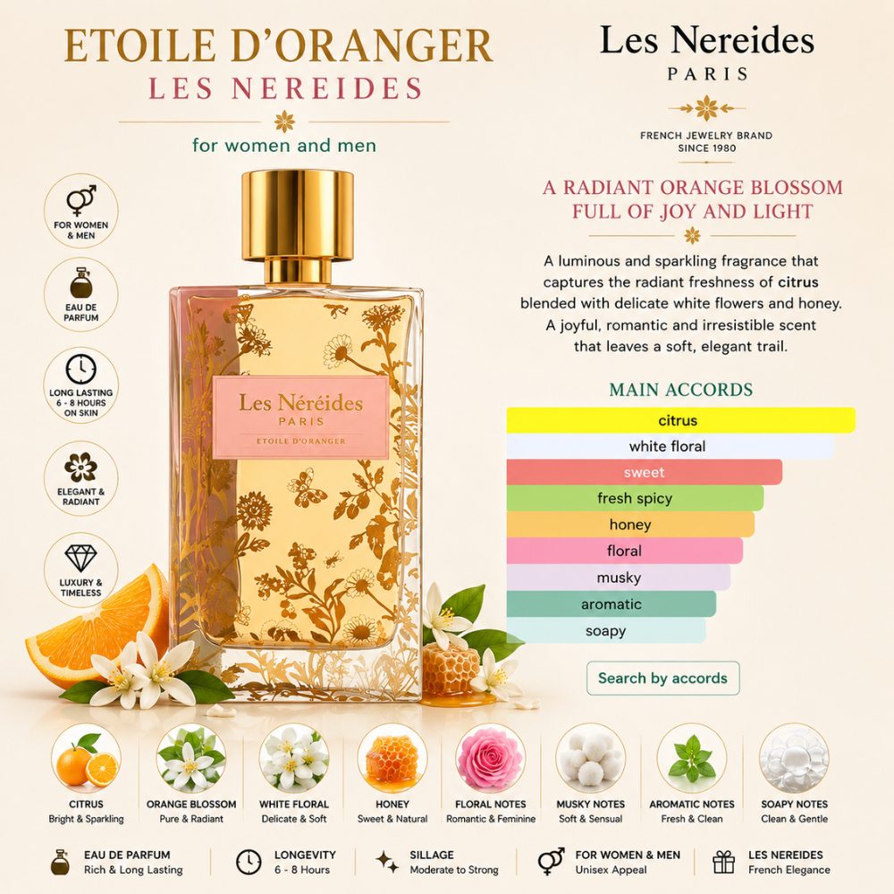 Les Néréides Etoile D'oranger EDP 27 Mùi hương Nước hoa Les Néréides Etoile D'oranger EDP _ Tiến Perfume