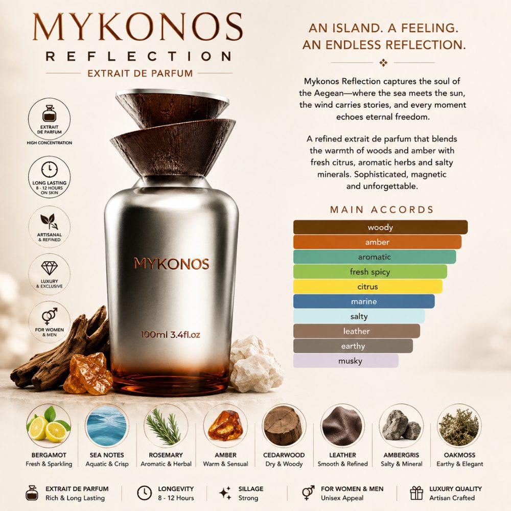 Mykonos Reflection Extrait de Parfum 26 Mùi hương Nước hoa Mykonos Reflection Extrait de Parfum _ Tiến Perfume