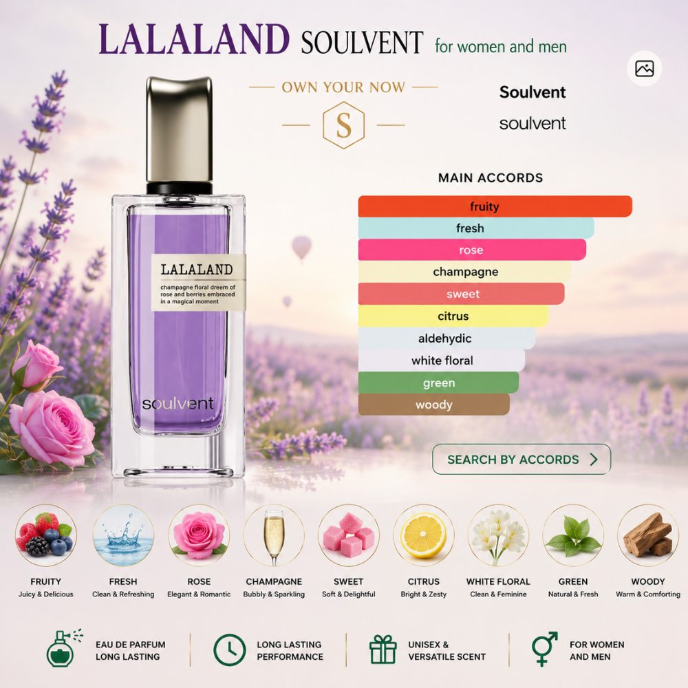 SOULVENT Lalaland 30ml 6 Mùi hương Nước hoa SOULVENT Lalaland _ Tiến Perfume