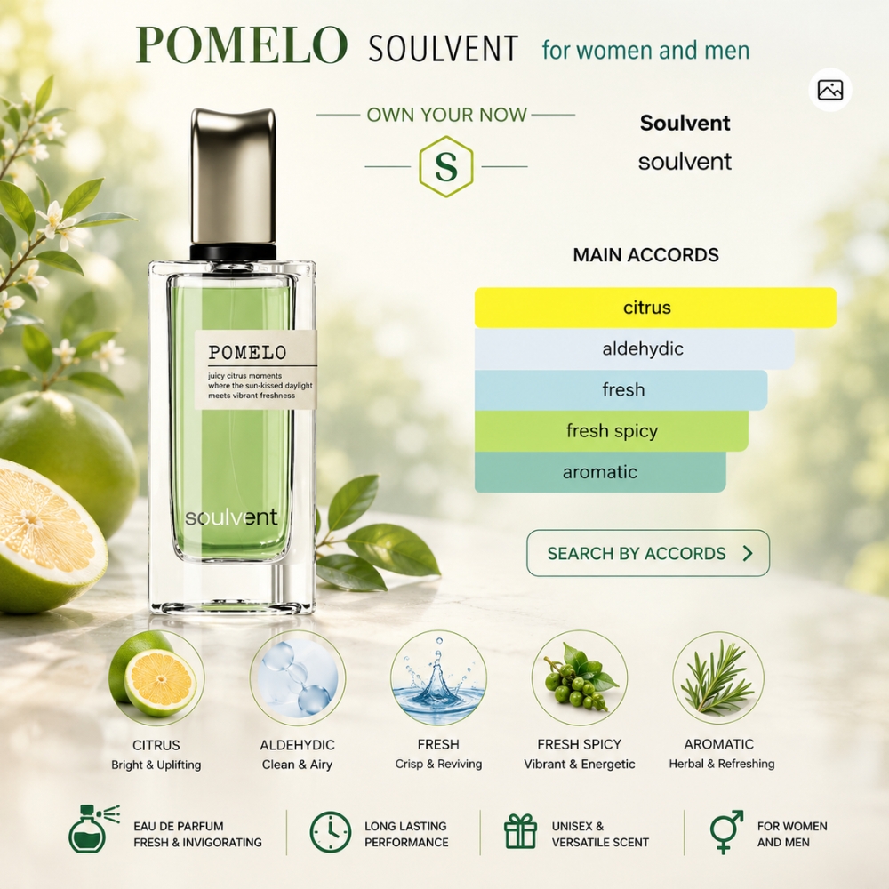 SOULVENT Pomelo 30ml 6 Mùi hương Nước hoa SOULVENT Pomelo _ Tiến Perfume