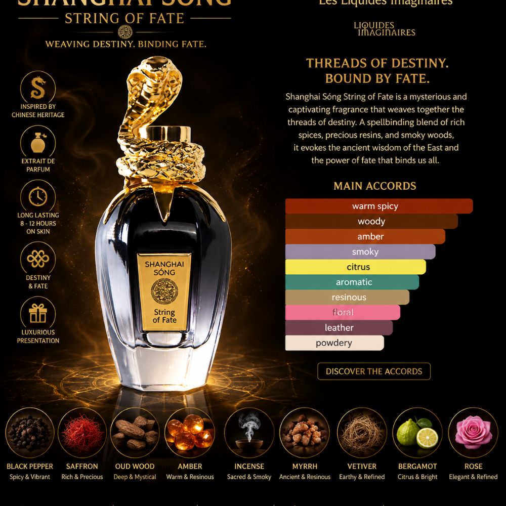 SHANGHAI SONG String of Fate EDP 7 Mùi hương Nước hoa Shanghai Sóng String of Fate 75ml _ Tiến Perfume