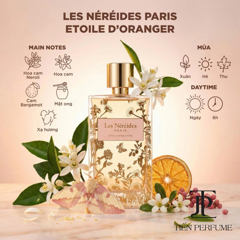 Les Néréides Etoile D'oranger EDP 23 Nước hoa Les Néréides Etoile D'oranger EDP authentic _ Tiến Perfume