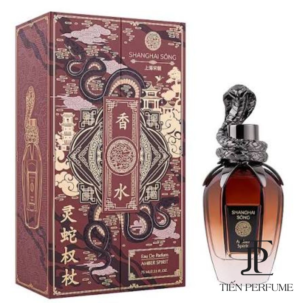 SHANGHAI Sóng Amber Spirit EDP 3 Nước hoa Shanghai Sóng Amber Spirit 75ml _ Tiến Perfume