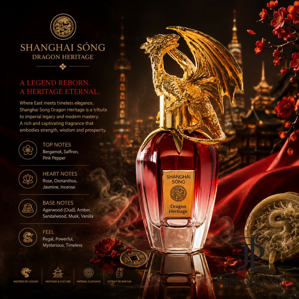 SHANGHAI SONG Dragon Heritage EDP 6 Nước hoa chính hãng Shanghai Sóng Dragon Heritage 75ml _ Tiến Perfume