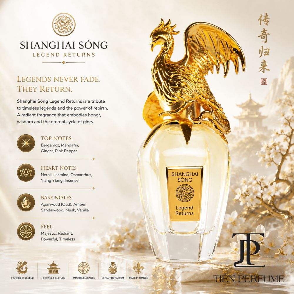 Shanghai Sóng Legend Returns EDP 7 Nước hoa chính hãng Shanghai Sóng Legend Returns 75ml _ Tiến Perfume