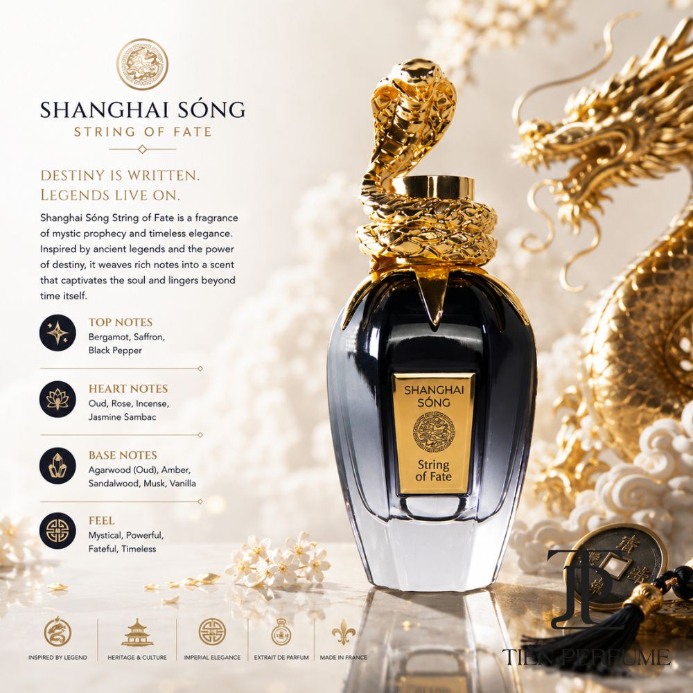 SHANGHAI SONG String of Fate EDP 8 Nước hoa chính hãng Shanghai Sóng String of Fate 75ml _ Tiến Perfume