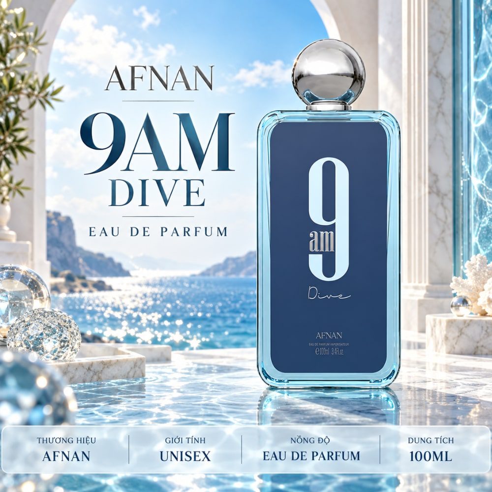 Afnan 9AM Dive EDP 7 Authentic Perfume Afnan 9AM Dive EDP _ Tiến Perfume