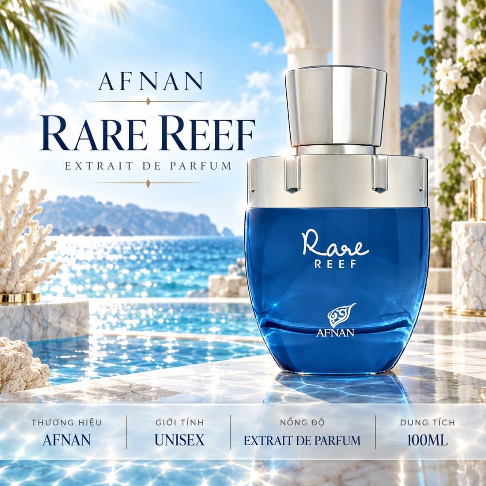 Afnan Rare Reef Extrait De Parfum 7 Authentic Perfume Afnan Rare Reef Extrait De Parfum _ Tiến Perfume