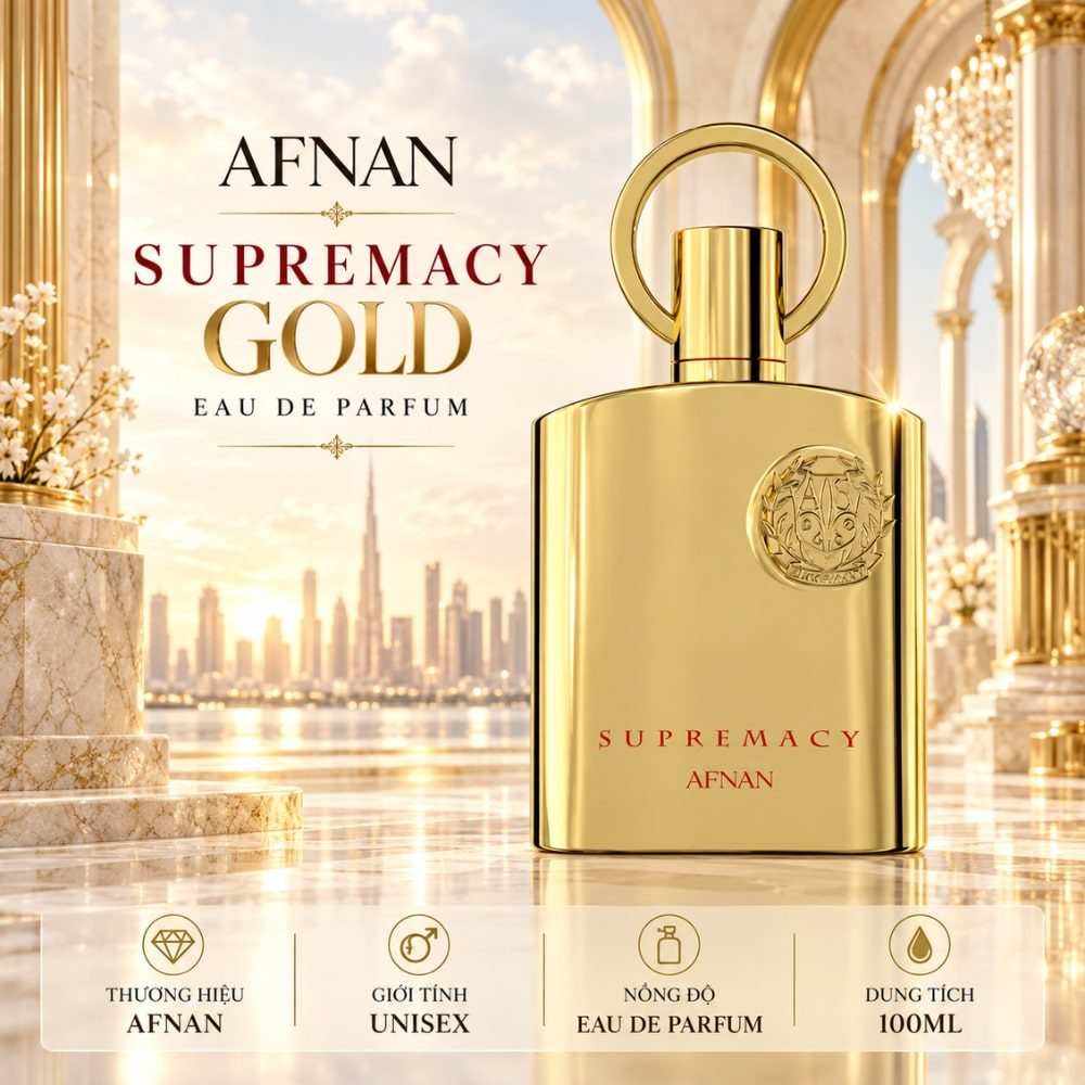 Afnan Supremacy Gold EDP 7 Authentic Perfume Afnan Supremacy Gold EDP _ Tiến Perfume
