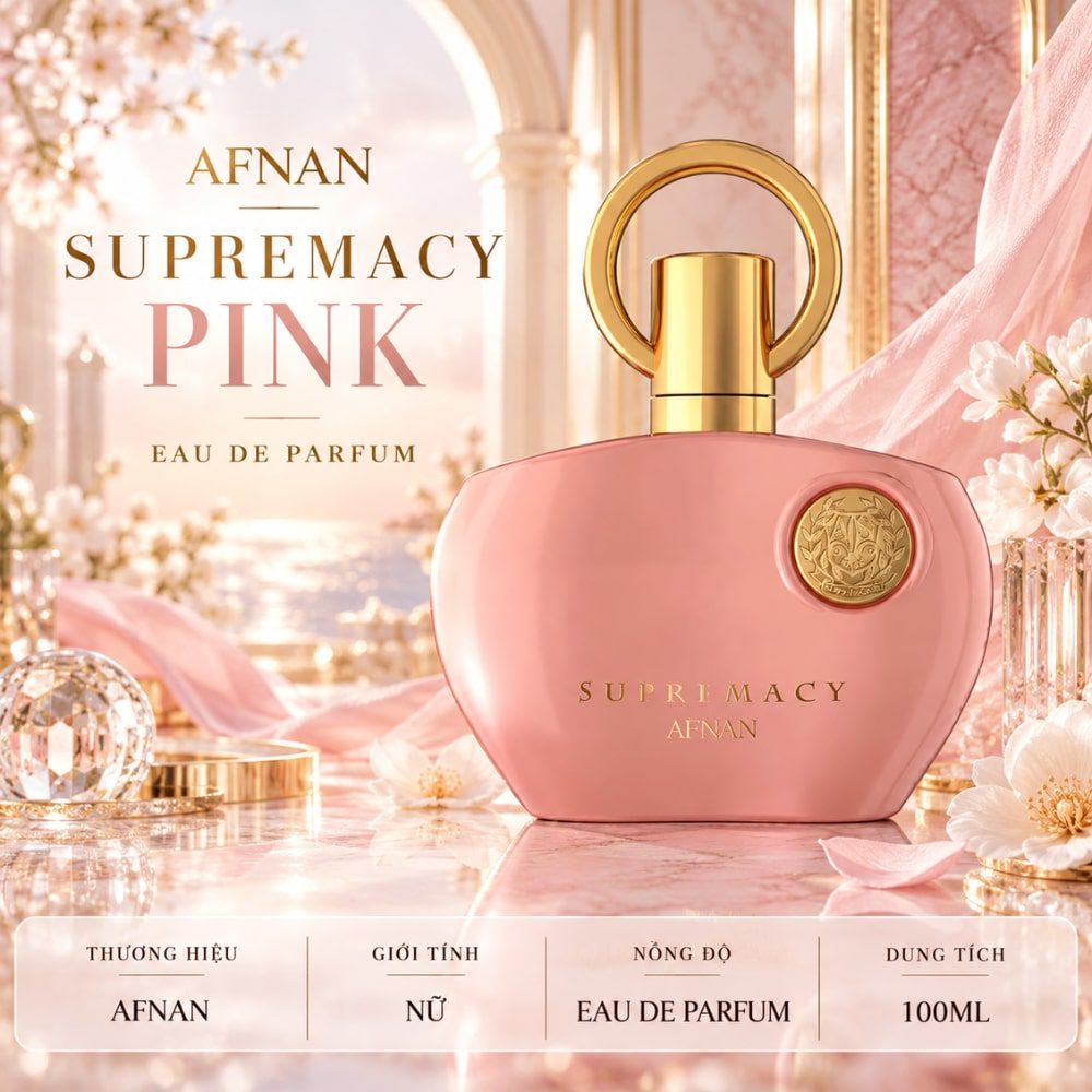 Afnan Supremacy Pink EDP 8 Authentic Perfume Afnan Supremacy Pink EDP _ Tiến Perfume