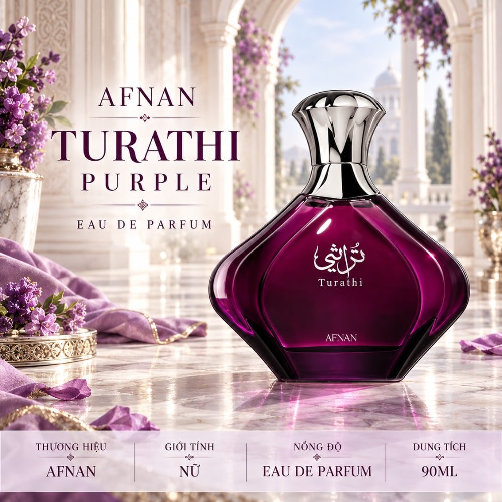 Afnan Turathi Purple EDP 7 Authentic Perfume Afnan Turathi Purple EDP _ Tiến Perfume