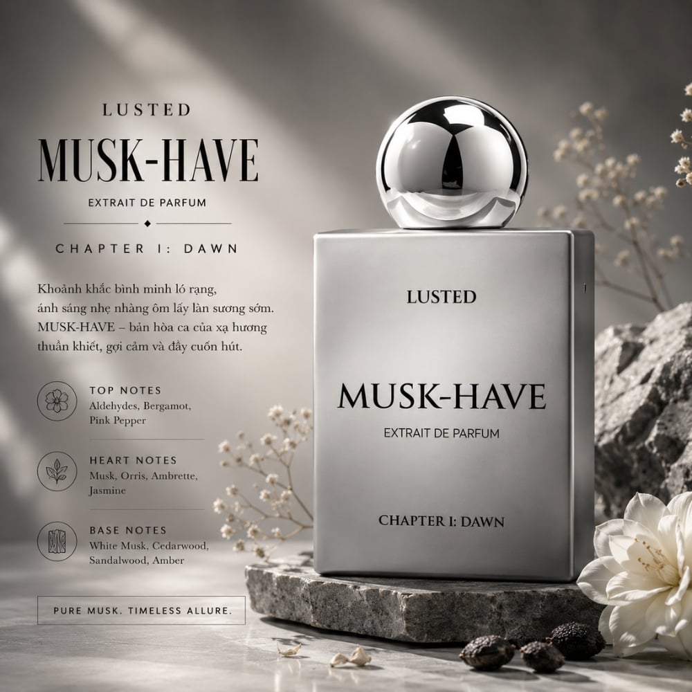 Lusted Musk Have 23 Authentic Perfume LUSTED MUSK-HAVE _ Tiến Perfume