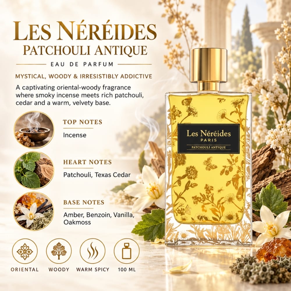 Les Nereides Patchouli Antique 23 Authentic Perfume Les Nereides Patchouli Antique _ Tiến Perfume