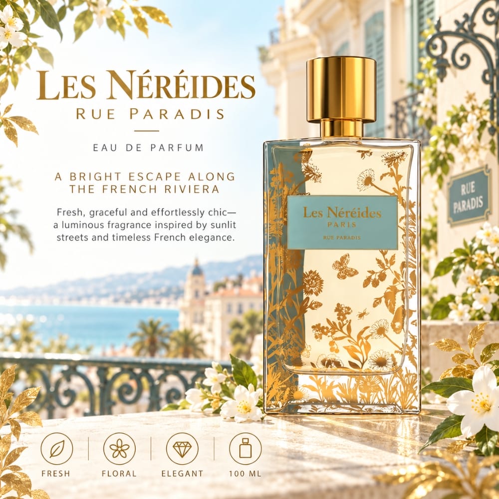 Les Nereides Rue Paradis EDP 23 Authentic Perfume Les Nereides Rue Paradis _ Tiến Perfume